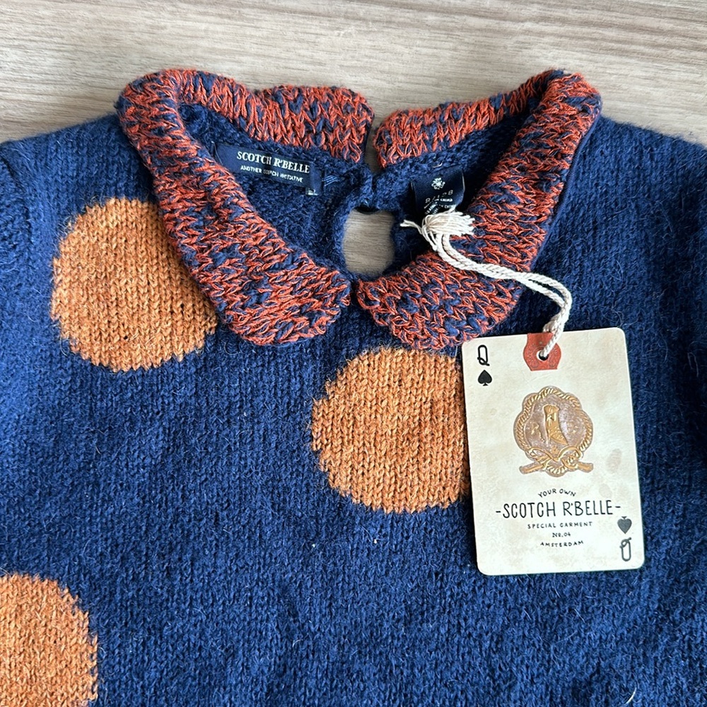 Scotch R’Belle dot sweater kids - Picture 3 of 3